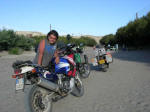 Adriano and his Africa Twin